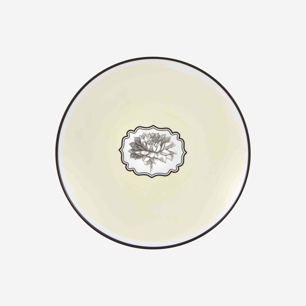HERBARIAE Sarı Kahvaltı Tabağı 23 cm