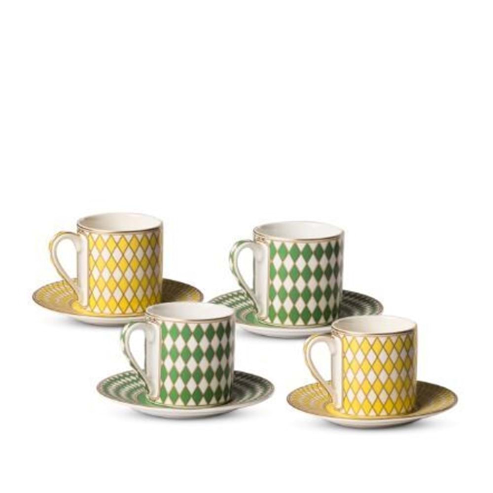 Chess Espresso Cups (4lü)%39