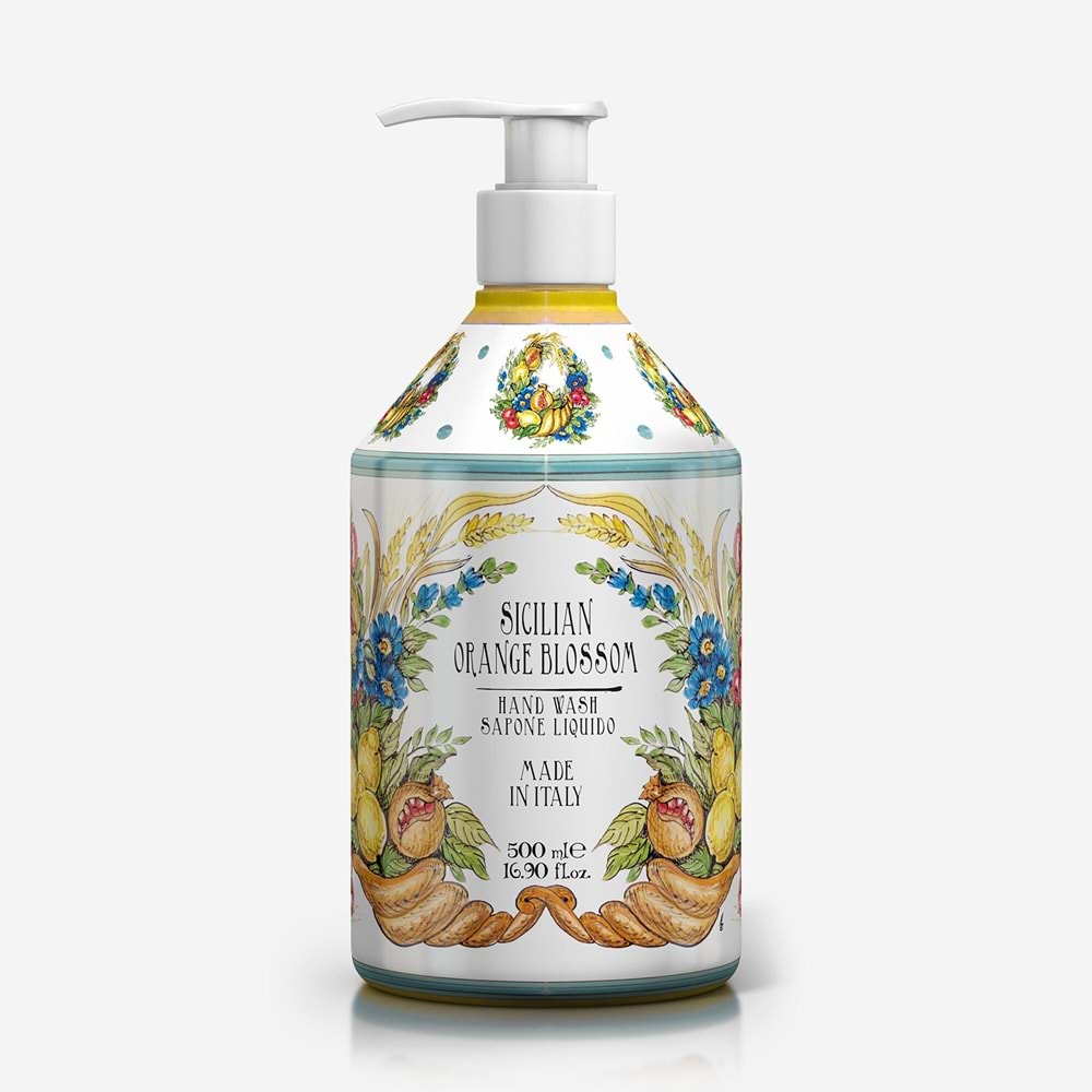 Sicilya Portakal Çiçeği Sıvı Sabun 500 ml
