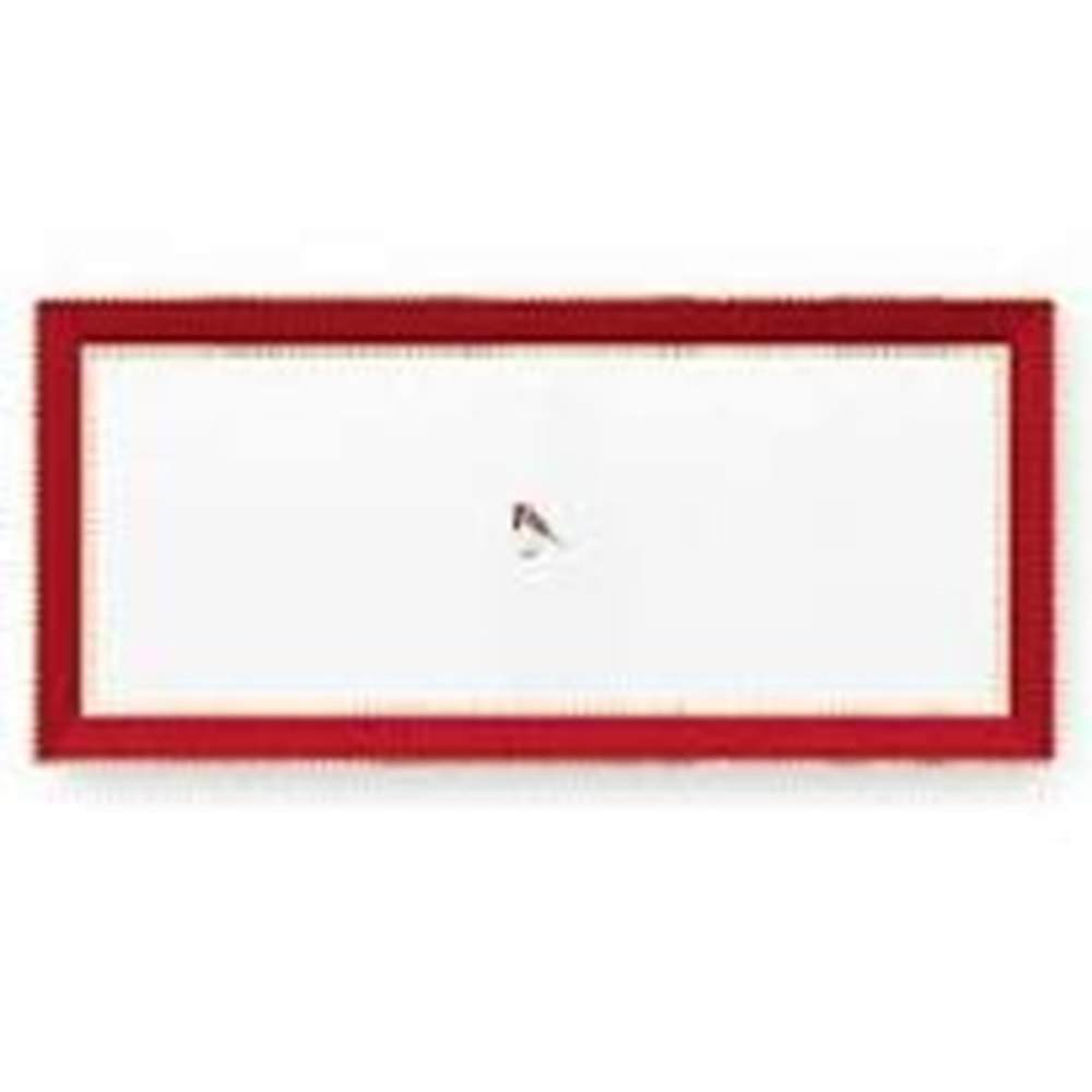 Pip Studio Kırmızı Porselen Servis Tabağı 33,3X15,5 Cm 51018116