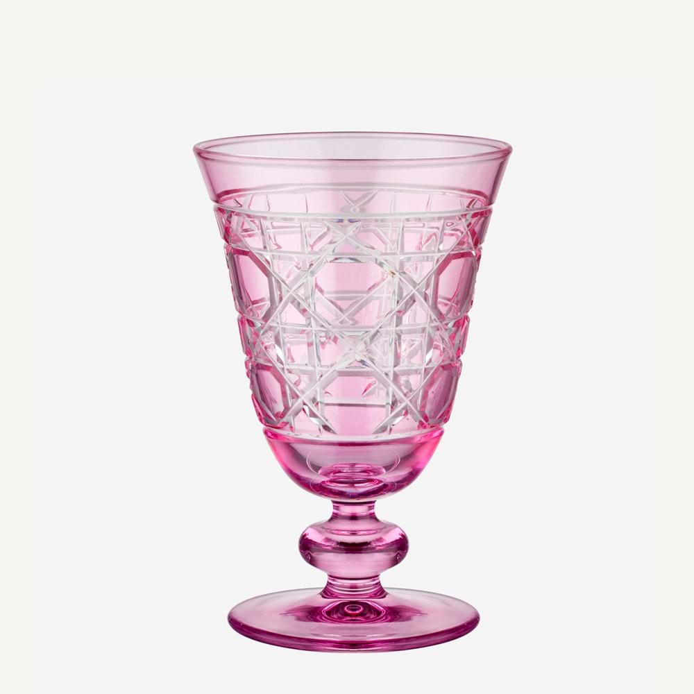Chiara Alessi Pembe Cam Kadeh 280 Ml CA644469PK