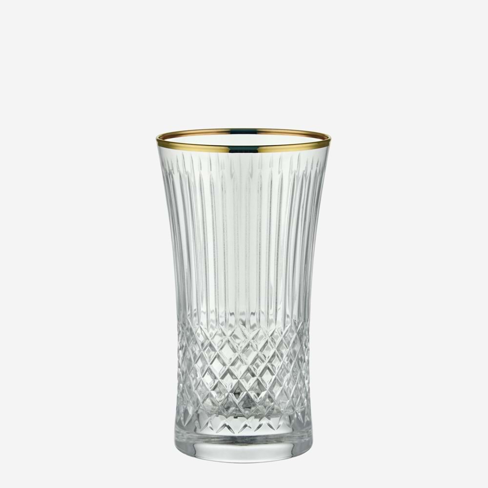 Chiara Alessi Şeffaf Cam Su Bardağı 300 Ml CAGA420055G