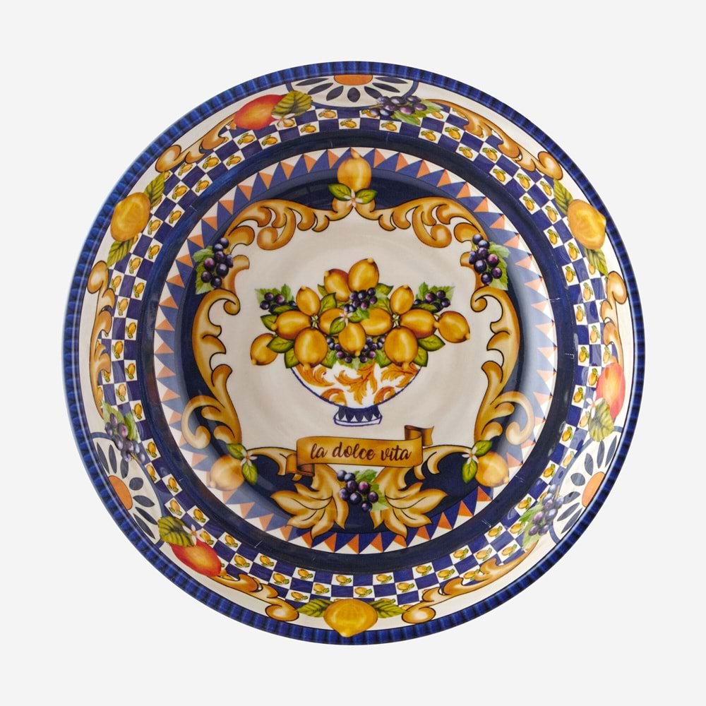 Chiara Alessi Mavi Melamin Kase 20 Cm CAMC2082BL2