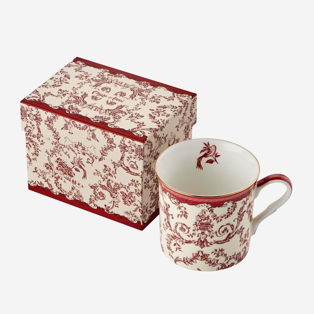 FLOWER MUG KIRMIZI