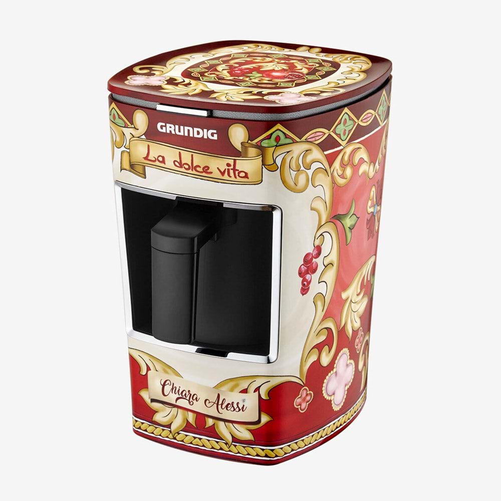 Chiara Alessi & Grundig La Dolce Vita Türk Kahve Makinesi