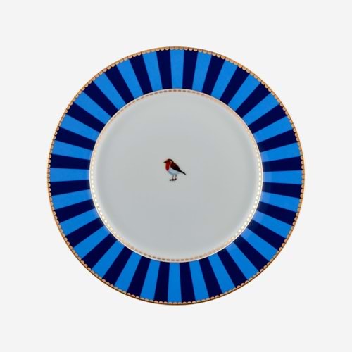 Pip Studio Mavi Porselen Kahvaltı Tabağı 21 Cm 51001579