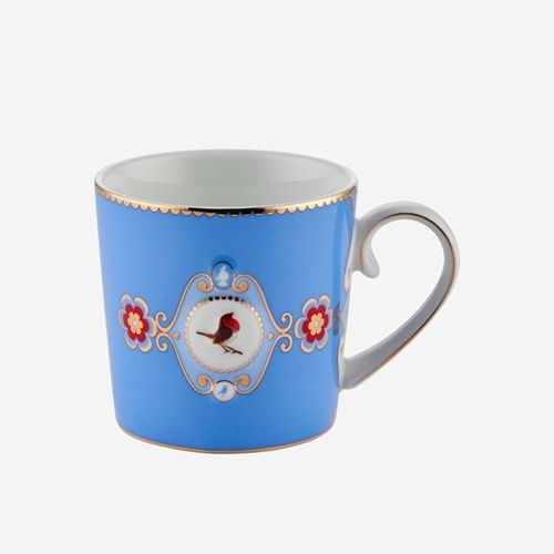 Pip Studio Mavi Porselen Kupa 150 Ml 51002604