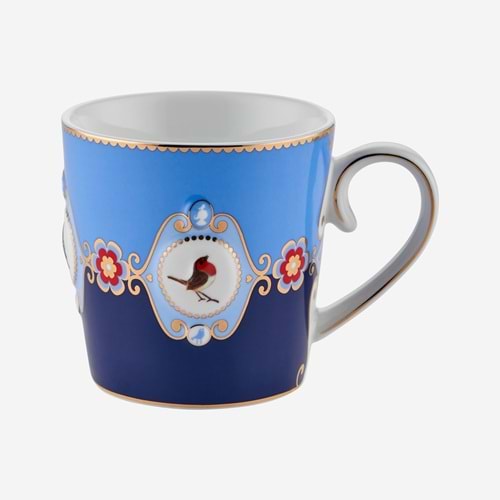 Pip Studio Mavi Porselen Kupa 150 Ml 51002605