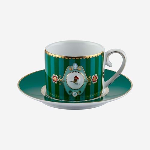 Pip Studio Yeşil Porselen Kahve Fincanı 125 Ml 51004198